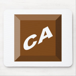Tapis de souris CHOCOLAT CALIFORNIA