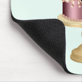 Tapis De Souris Chocolat Drives et Rose Gold Luxury Cake (Coin)