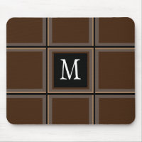 Chocolat foncé Brown personnalisé unique