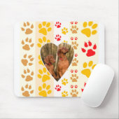 Tapis De Souris Chocolat Labrador Retriever Coeurs de chien Emprei (Avec souris)