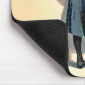 Tapis De Souris Chocolat Menier Petite fille Mur écriture (Coin)