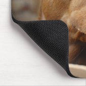 Tapis De Souris Chocolat mignon Lab Pit Mix Chien (Coin)