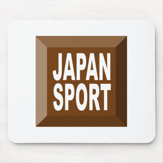 Tapis de souris CHOCOLATE JAPAN SPORT (Devant)
