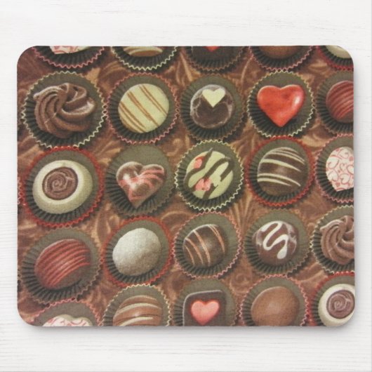 Tapis De Souris Chocolats et truffes (Devant)