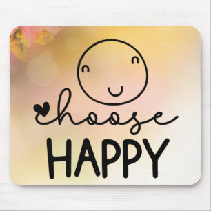 Tapis De Souris Choisir heureux