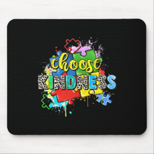 Tapis De Souris Choisissez Kindness Puzzle Journée mondiale de la