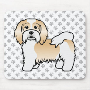 Tapis De Souris Chose De Dessin Cute Fawn Et White Havanais