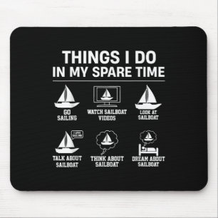 Tapis De Souris Choses de voile que je fais pendant mon temps libr