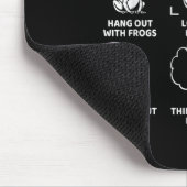 Tapis De Souris Choses que je fais pendant mon temps libre Amusing (Coin)