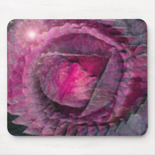 Tapis De Souris Chou Coeur Mousepad (Devant)