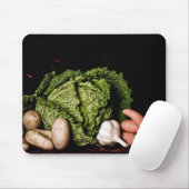 Tapis De Souris chou et légumes (Avec souris)