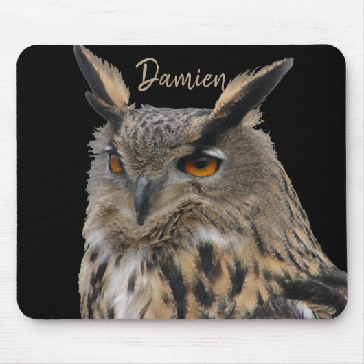 Tapis De Souris Chouette (Devant)