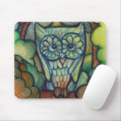 Tapis De Souris Chouette Bébé mignonne (Avec souris)