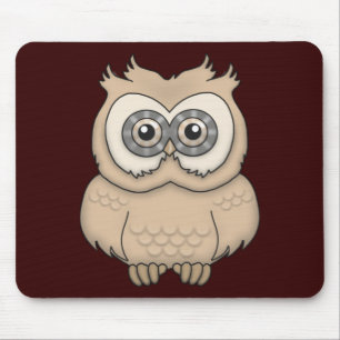 Tapis De Souris Chouette Brown