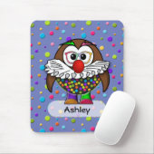 Tapis De Souris chouette clown (Avec souris)