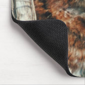 Tapis De Souris Chouette couchée dans un arbre (Coin)