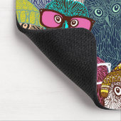 Tapis De Souris Chouette dans la couronne (Coin)