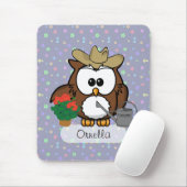 Tapis De Souris chouette de jardinier (Avec souris)