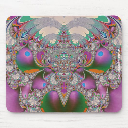 Tapis De Souris Chouette de printemps (Devant)