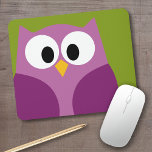 Tapis De Souris Chouette en dessin mignonne aux couleurs vives Gro<br><div class="desc">Des couleurs vives et tendance et un dessin moderne font ressortir cette mousepad !</div>