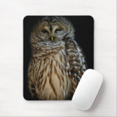 Tapis De Souris Chouette endormie Mousepad (Avec souris)