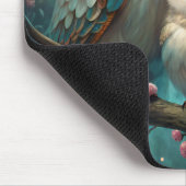 Tapis De Souris Chouette et bébé (Coin)