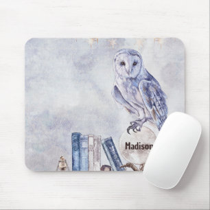 Tapis De Souris Chouette et livres