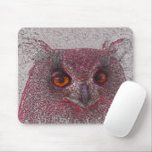 Tapis De Souris Chouette éthérée (Avec souris)