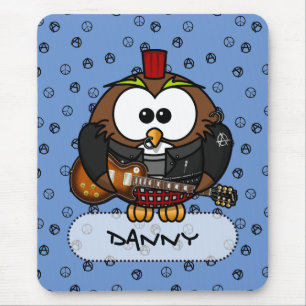 Tapis De Souris chouette rocker