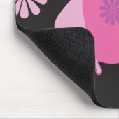 Tapis De Souris chouette rose mignonne (Coin)
