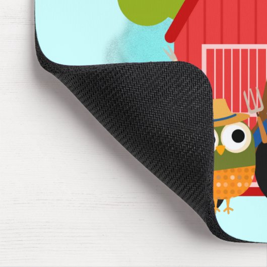 Tapis De Souris Chouettes (Coin)