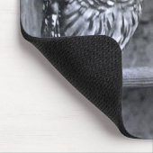 Tapis De Souris Chouettes barrées (Coin)