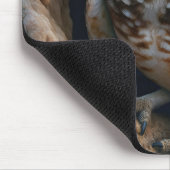Tapis De Souris Chouettes brulantes dans un trou sec (Coin)