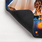 Tapis De Souris Chouettes d'Halloween (Coin)