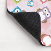 Tapis De Souris Chouettes mignonnes, Chouette Motif, Chouettes col (Coin)