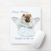 Tapis De Souris Chow Chow Angel (Avec souris)