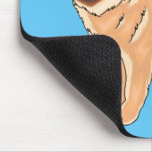 Tapis De Souris Chow Chow dog cartoon (Coin)