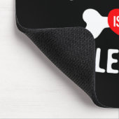 Tapis De Souris Chow Chow Is My Valentine Chow Chow Dog  (Coin)