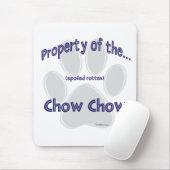 Tapis De Souris Chow, propriété (Avec souris)