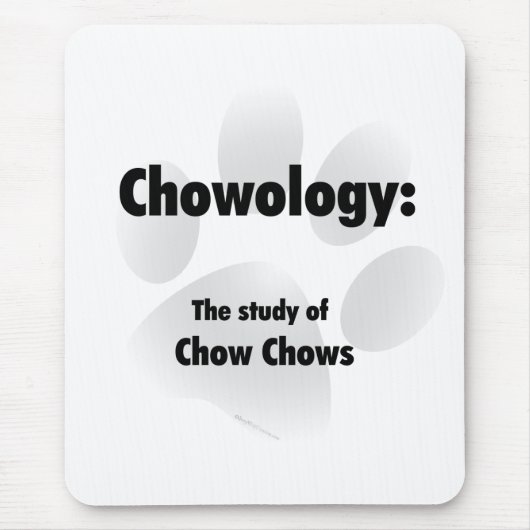 Tapis De Souris Chowologie (Devant)