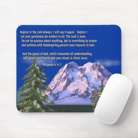 Tapis De Souris chrétien (Avec souris)