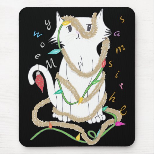Tapis De Souris Chrismas Mess (Devant)