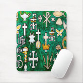 Tapis De Souris Chrismons (Avec souris)