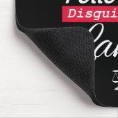 Tapis De Souris Christ Follower déguisé en avocat chrétien (Coin)