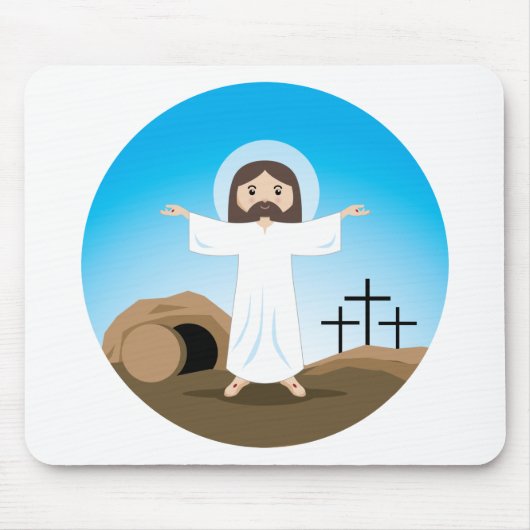 Tapis De Souris Christ ressuscité (Devant)