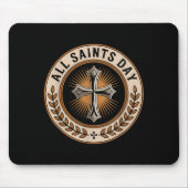 Tapis De Souris Christian Catholic Cross Holy Srit November All Sa (Devant)