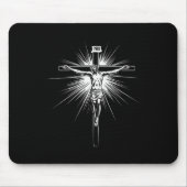 Tapis De Souris Christian Cross Jesus Christ Men Women Christians (Devant)
