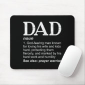 Tapis De Souris Christian Dad Definition Fathers Day Dad  (Avec souris)