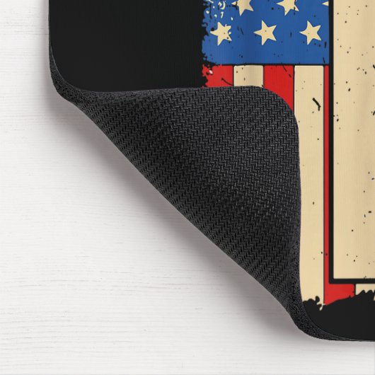 Tapis De Souris Christian Faith Jesus Save Usa Patriotic American (Coin)