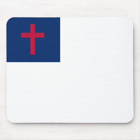 Tapis De Souris Christian flag Mousepad (Devant)